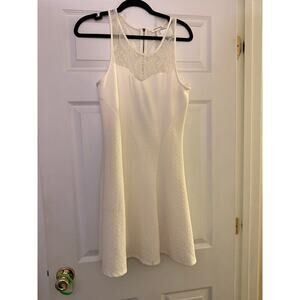 White Dress By Monteau Size Large